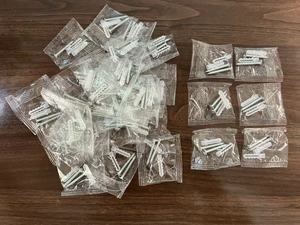 PL Herrajes para muebles 2 set/pack accesorio hierro acero tornillo de cabeza plana tornillo de rosca tornillos de madera - Product Image 3