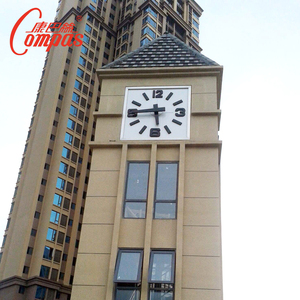 <span class=keywords><strong>Horloge</strong></span> de façade de bâtiment géante imperméable 1/2/4 faces, synchronisation GPS automatique - Product Image 5