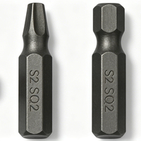 S2 Magnetischer Schraubendreher-Bit PH2 SQ2 Schlagschrauber-Bit Hohe Härte S2-Stahl Magnetring Rutschfester Schraubendreher-Bit-Satz OEM Holzschraube