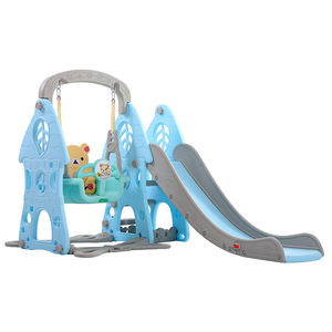 Cập Nhật Trẻ Em Sân Chơi Mini Trong Nhà Đầy Màu Sắc Hạnh Phúc Nhựa Trượt <span class=keywords><strong>Swing</strong></span> <span class=keywords><strong>Set</strong></span> - Product Image 6