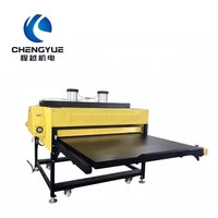 Presse à Chaud Pneumatique Automatique 100x150cm Double Station avec Contrôle Numérique pour l'Entreprise de Sublimation
