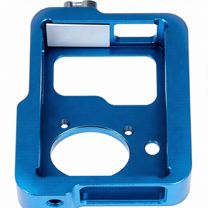 Support en aluminium usiné CNC OEM avec interface intégrée pour instruments industriels - Product Image 1