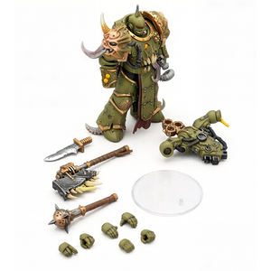 Figura de Acción Articulada de Guerrero de la Plaga de Death Guard de Warhammer 40k, Escala 1/18, Set Completo, Modelo de PVC con Licencia Oficial de JOYTOY - Product Image 5