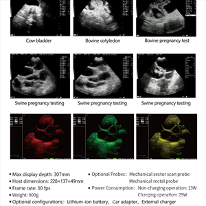 Veterinary Handheld <strong>Ultrasound</strong> <strong>Machine</strong> 3.5MHz Convex Probe Pregnancy Scanner <strong>for</strong> Farm Animals Dogs Swine Sheep Goats CE ISO - Product Image 6