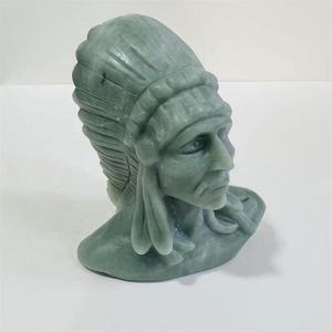 รูปปั้นแกะสลักคริสตัลพลอยธรรมชาติแกะสลักด้วยมือจำนวนมาก - Product Image 4