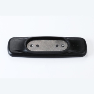 Reposabrazos de Cuero PU Negro, Juego de 2 Piezas Fijas con Giro de 360 Grados, Diseño Minimalista para Sillas de Juego - Product Image 2