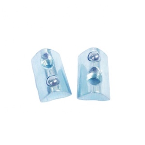 Accessoires pour profilés aluminium : Écrou élastique à 6 fentes M4 M5 M6, écrou à fente en T avec bille à ressort pour profilé aluminium <span class=keywords><strong>3030</strong></span> - Product Image 4