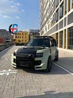 Kit carrosserie BTC de haute qualité pour Land Rover Defender 2020-2024 – Capot moteur en fibre de carbone sèche – Ventes flash