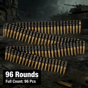 Ceinture de balles en plastique de 60 pouces pour cosplay steampunk, accessoire de costume <span class=keywords><strong>militaire</strong></span>, pour rock star, très vendue, réutilisable, imperméable - Product Image 2