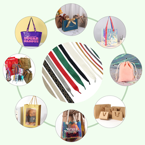 Bán Buôn Tính Linh Hoạt Thân Thiện Với Môi Tái Chế Ribbon Mua Sắm Mang Túi Dây Chuỗi Dây Xử Lý Dây Đeo Ribbon Đa Năng Cung Cấp - Product Image 4