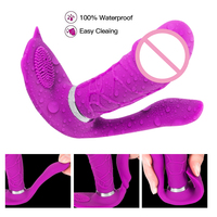 Frauen-Sexspielzeug Tragbarer Slip-Vibrator Unsichtbare Vibrierende Unterwäsche Dildo-Vibrator Massagegerät mit Fernbedienung und Heizfunktion