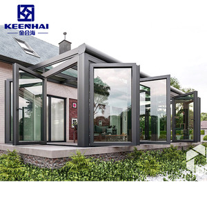 Recintos de vidrio retráctiles de invierno de lujo para patio, pantalla de jardín para hoteles, porches, <span class=keywords><strong>solarium</strong></span> Lanais - Product Image 1