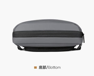 Minimalist Business Laptop <b>Backpack</b> Water-resistant Slim External Frame Zipper Closure 15.6 Inch Laptop <b>Compartment</b> Portable - Product Image 6