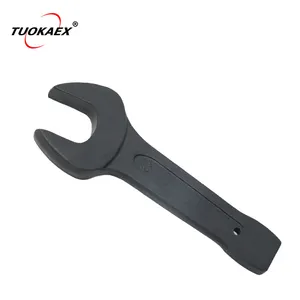 Hand Tools 45# Carbon Steel Metric 30mm Striking Box End Ring Wrench Sledge Spanner