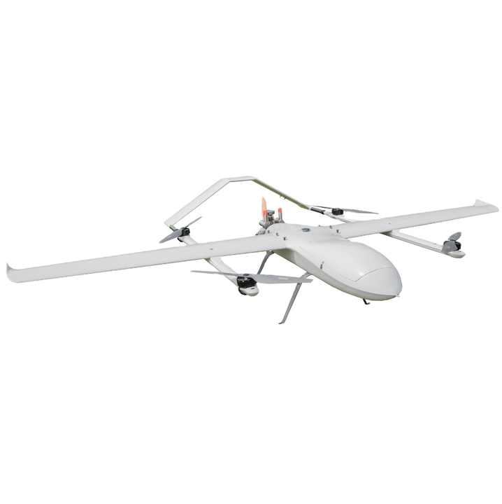 VF50P Hybrid VTOL UAV: 25kg Load, Long Endurance Fixed-Wing Aerial ...