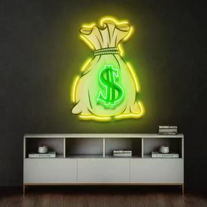Luces <span class=keywords><strong>de</strong></span> Neón Personalizadas para Decoración <span class=keywords><strong>de</strong></span> Hogar, Oficina, Tienda y Bar, Funciona con Fuente <span class=keywords><strong>de</strong></span> Alimentación <span class=keywords><strong>de</strong></span> CA/CC/Enchufe/Batería/Transformador - Product Image 1