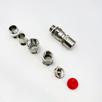 Presse-étoupe blindé en acier inoxydable Exd M25 anti-explosion pour câble basse tension, compatible câble 15 mm, étanchéité IP67, pour sites industriels dangereux