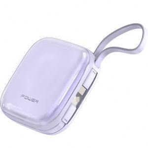 Super Mini PD35W Power Bank With LED Display 10000Mah High Dual Cable 35W PPS Charging Compact Design and LI-Polymer <b>Battery</b> - Product Image 3