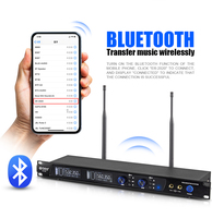 Système de monitoring intra-auriculaire sans fil professionnel ER-202 à 20 canaux BT5.0 XLR pour scène, chant, studio, métal et plastique