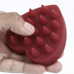 <span class=keywords><strong>Brosse</strong></span> exfoliante en silicone pour massage du cuir chevelu, avec <span class=keywords><strong>poils</strong></span> souples - Product Image 3