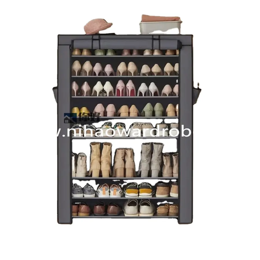 4 schicht 20 pairs Lagerung inhaber kunststoff schuh rack organizer schuh veranstalter regal