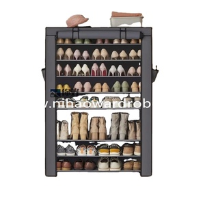 4 strato di 20 pairs titolari di Stoccaggio di <span class=keywords><strong>scarpe</strong></span> di <span class=keywords><strong>plastica</strong></span> rack organizer organizzatore scarpa scaffale - Product Image 1