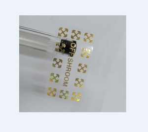 Transparent Heat Lamination Hologram Overlay Pouch Custom Design 3D Sticker Hologram - Product Image 4