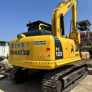 Excavadora Komatsu PC120 Usada de Primera Calidad, 12T, Maquinaria de Construcción con Alto Rendimiento y en Buenas Condiciones - Product Image 3