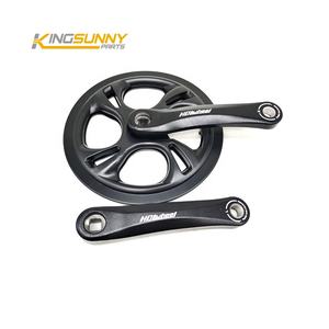 Accesorios de bicicleta eléctrica, juego de manivela de aleación de aluminio para OUXI V8 Fat Bike, rueda dentada, bielas de piñón fijo, piezas de bicicleta eléctrica - Product Image 5