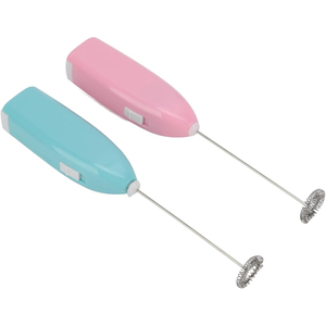 Custom Logo Rechargeable USB Automatic Electric Handheld Stainless Steel Eco-Friendly Classic Design Coffee Tea Milk Frother - Product Image 1