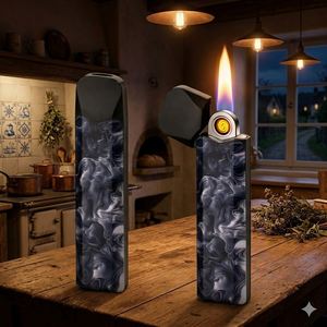 Accesorios para Fumar, Encendedores Electrónicos Desechables Lion King, Batería Recargable de 420 mAh, Encendedor de Cigarrillos USB - Product Image 1