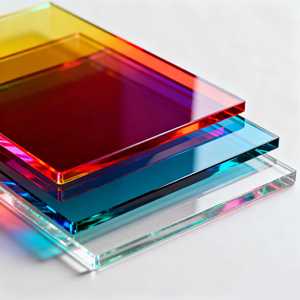 Panel de Vidrio de Seguridad de Color Morado, Lámina de Vidrio Templado Plana, Modelo de PVC de Guangdong para Decoración de Paredes Cortina, Puertas y Ventanas - Product Image 5