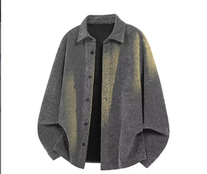 Giacche in tessuto sherpa, cardigan lavorato a maglia <span class=keywords><strong>stile</strong></span> <span class=keywords><strong>camicia</strong></span>, giacche abbottonate su misura - Product Image 4