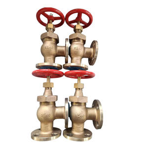 BRONZE 5K/16K Vannes GLOBE DE CONTRÔLE À VIS VERS LE BATEAU UNION CAPOT DROIT/ANGLE TYPE VANNES MARINES NAVIRE - Product Image 5