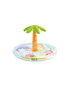 Tapis d'arrosage gonflable en forme de palmier, tapis de jeu aquatique pour enfants avec jet d'eau, jouet aquatique d'extérieur pour tout-petits pour l'été - Product Image 3