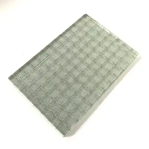 어닐링 된 6 mm 모호한 철 와이어 메쉬 가격 패턴 나시 지 유선 유리 제조업체