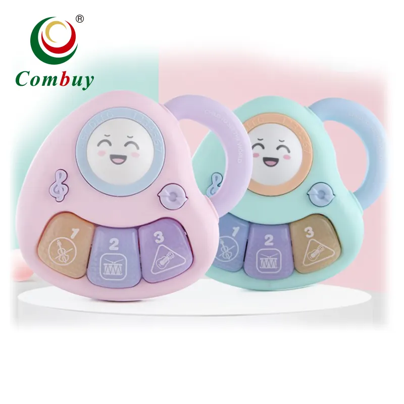 Bola Bergulir 6M + 3 Kunci Mainan Belajar Piano Musik Mini untuk Bayi