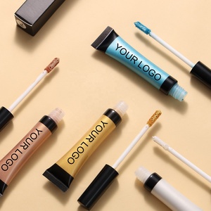 Fard à paupières liquide mat vegan haute pigmentation à marque privée, logo personnalisé, fard à paupières liquide scintillant métallique waterproof - Product Image 1