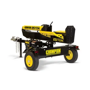 Nhà vô địch củi Bộ vi xử lý 25 tấn log Splitter gỗ chipper Máy chế biến gỗ củi Bộ vi xử lý với thủy lực log bảng