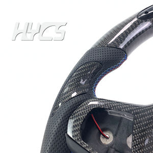 Accesorios Interiores para Automóviles, Volante de Fibra de Carbono con LED para <span class=keywords><strong>BMW</strong></span> G20 G30 G21 G22 G23 320i 325i 330i <span class=keywords><strong>M240i</strong></span> M340i - Product Image 4