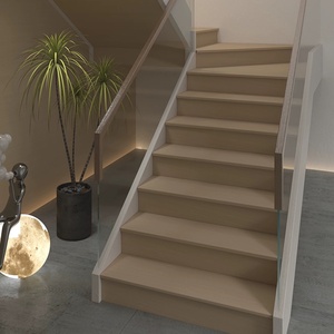 Peldaño de Escalera de Plástico SPC, Antideslizante, Resistente al Calor, Impermeable, Mate, Sin Formaldehído, para Renovación de Casas Antiguas, Exterior, 5 mm de Grosor, <span class=keywords><strong>GABO</strong></span> - Product Image 5