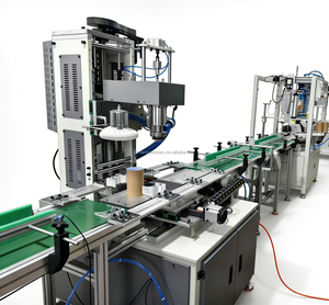 Macchina Automatica per la Produzione di Tubi di Carta, Etichettatura, Arricciatura e Fissaggio Dischi - Product Image 4