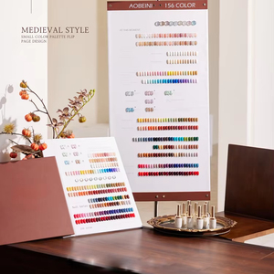 Set Grande di <span class=keywords><strong>Smalti</strong></span> Gel per Unghie, 156 Colori Popolari Quattro Stagioni, Colore Rosso Popolare Americano 2025, per Saloni di Bellezza - Product Image 1