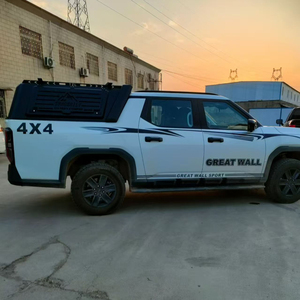 Cubierta de Caja de Carga para Camioneta 4x4/Todoterreno de Aleación de Aluminio con Bisagras, Ligera, Impermeable, 3 Puertas Abatibles, Tipo Sport Topper, con Bloqueo, para Ford F-150 Raptor <span class=keywords><strong>2022</strong></span> - Product Image 2