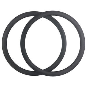 2020 27 millimetri Più Ampio Della Bicicletta Della Strada Cerchi In Carbonio 700c Profilo 45 millimetri cerchio per Copertoncino Tubeless Ready Aero Orlo Della Strada del Freno disponibile - Product Image 5