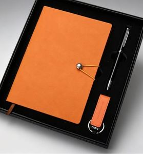 Office Supplies Gift Stationery Business Promotion Sets With USB Drive Pen Leather <b>Notebook</b> <b>A5</b> Journal Gift Set - Product Image 5