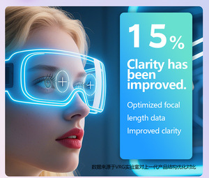 Nouvelles lunettes VR polarisées VRG Q8 2026 – Réalité virtuelle mobile plein écran avec écran <span class=keywords><strong>virtuel</strong></span> <span class=keywords><strong>de</strong></span> plus <span class=keywords><strong>de</strong></span> 80 pouces et <span class=keywords><strong>casque</strong></span> VR grand angle - Product Image 2