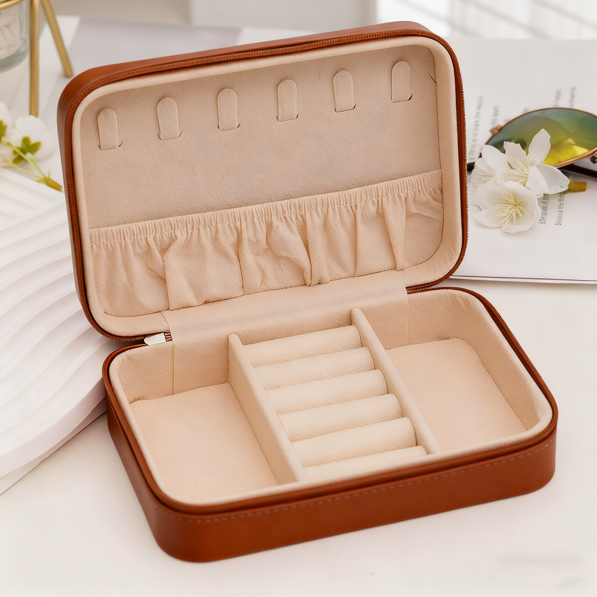 สีน้ำตาล