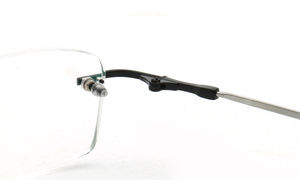 H6817,トレンディな長方形の光学メガネフレーム男性用フレキシブル近視眼鏡フレームレス眼鏡 - Product Image 6