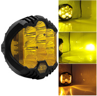 Nuevos Faros Delanteros de Tres Lados de 7 Pulgadas para Camiones, Vehículos Grandes, Vehículos Todoterreno, Alta Luminosidad, Luz Diurna Blanca Natural, 12V-24V